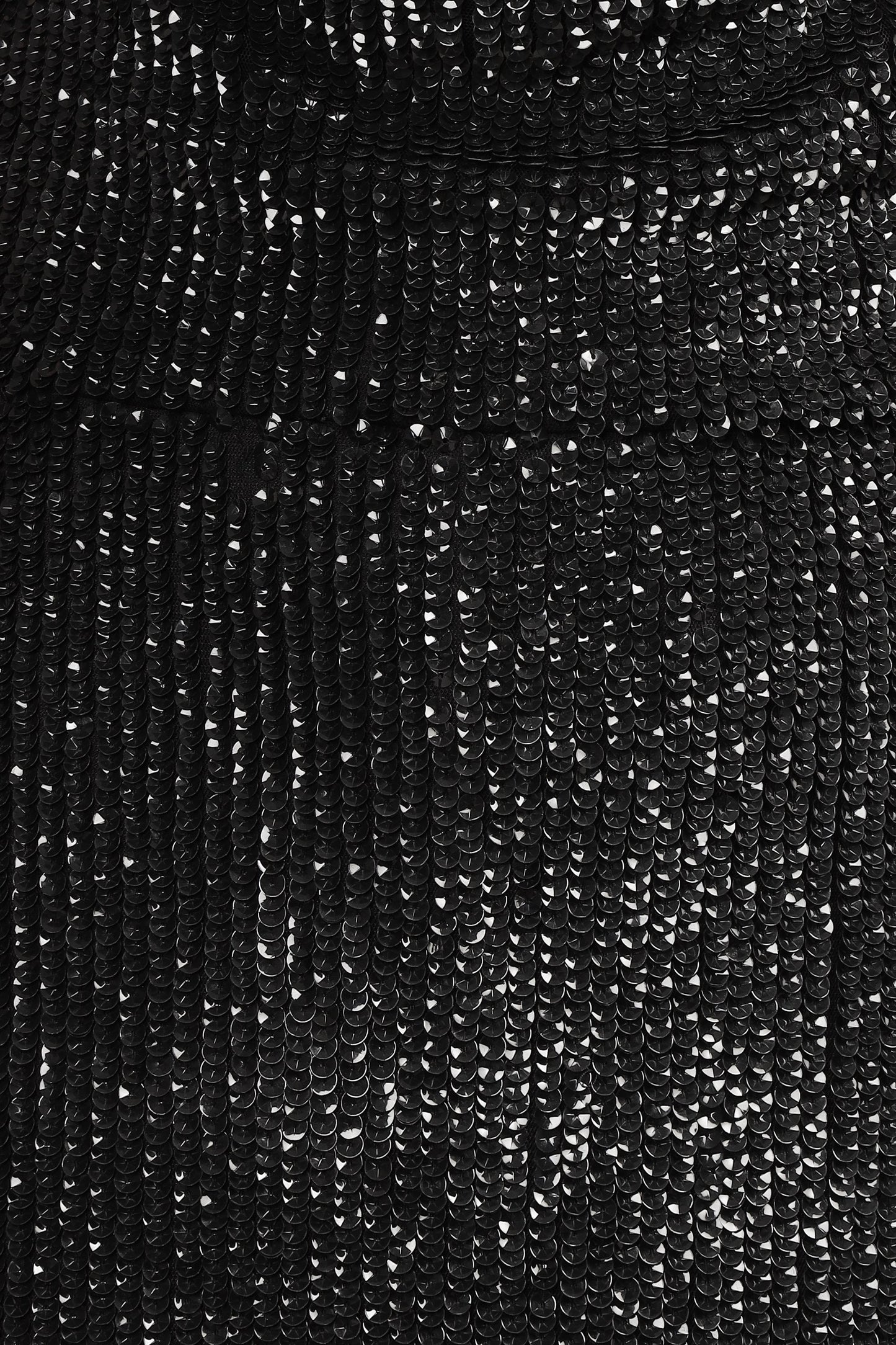 Asher Embellished Midi Dress in Black