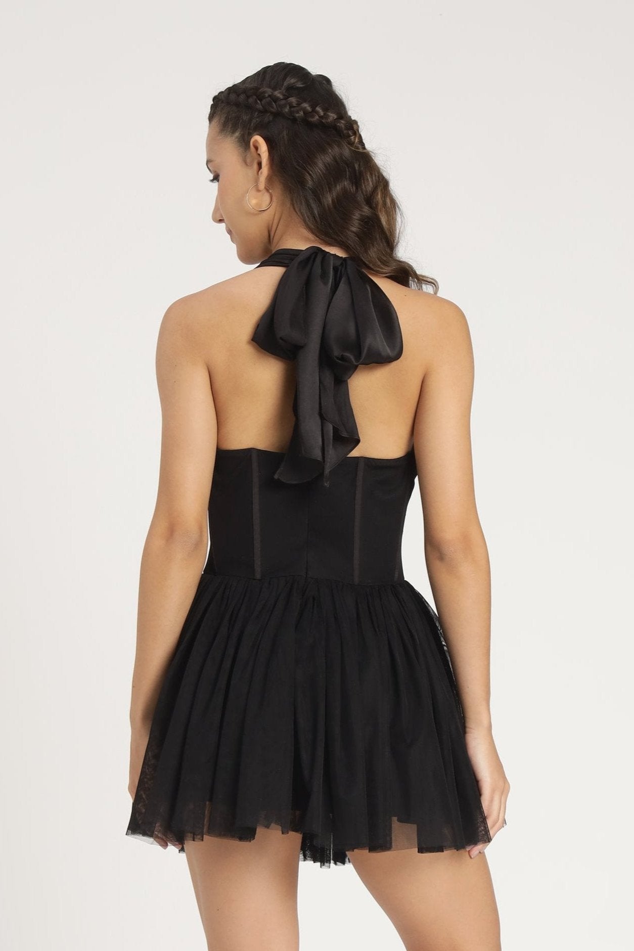 Therma Mini Dress in Black